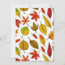 Search for fall paper postcards Leaves