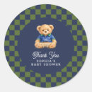 Search for teddy bear baby shower stickers Retro