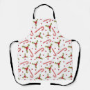 Search for candy aprons Red and white