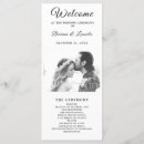 Search for church mass wedding programmes Elegant