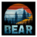 Search for wild bear posters Vintage