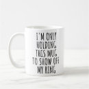 Search for engagement announcement mugs Bridal shower