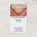 Search for sweet treats business cards Dessert