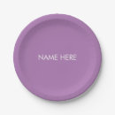 Search for lavender paper plates Birthday