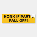 Search for fall bumper stickers Honk