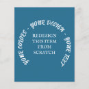 Search for brochure flyers Teal