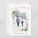 Search for gold and white christmas cards Watercolor