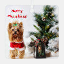 Search for yorkie christmas tree decorations Puppy