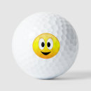 Search for happy face golf balls Yellow