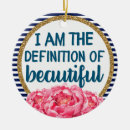 Search for confidently christmas tree decorations For her