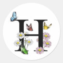 Search for h monogram stickers Floral
