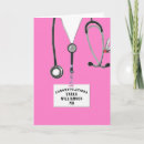 Search for medical graduation cards Pink