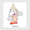 Search for circus elephant stickers Clown
