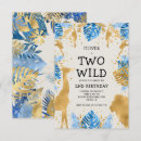 Search for two wild boy birthday invitations Cute