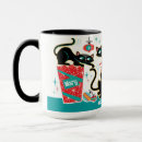 Search for cat food mugs Black cats