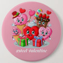 Search for balloon hearts badges Pink