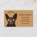 Search for cat breeder business cards Kitty