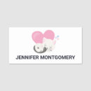 Search for paw print name tags White