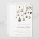 Search for nature christmas invitations Cute watercolor design