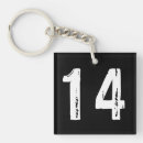 Search for number fourteen key rings Numbers