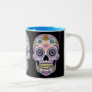 Search for purple sugar skull mugs Heart