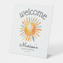 Search for here comes the son baby shower party signs Watercolor