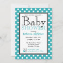 Search for turquoise baby shower invitations White