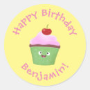 Search for bakery cartoon stickers Cupcake