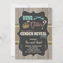 Search for guns or glitter gender reveal Baby