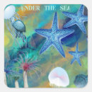 Search for starfish stickers Marine life