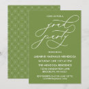 Search for olive pattern invitations Elegant