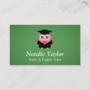 Search for home tutor business cards School