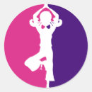 Search for yoga girl stickers Zen