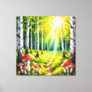 Search for birch tree forest canvas prints Nature
