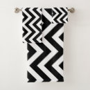 Search for black and white striped bath towels Chic