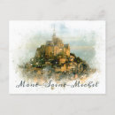 Search for mont saint michel postcards Island