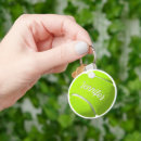 Search for fan round key rings Tennis