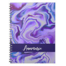 Search for cool marble notebooks Purple