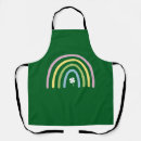 Search for four leaf clovers aprons Irish