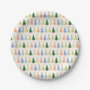 Search for modern christmas tree plates Cute