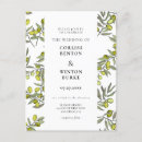 Search for olive branch invitations Greenery