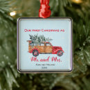 Search for truck christmas tree decorations Watercolor