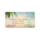 Search for starfish christmas return address labels Sea