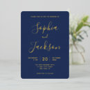 Search for gold foil pressed wedding invitations Trendy chic