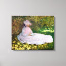 Search for impressionism canvas prints Woman