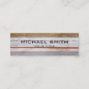 Search for wood business cards Chic