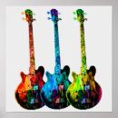 Search for abstract guitar posters Music
