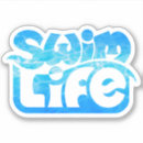 Search for aquatic life stickers Swimming