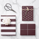 Search for solid burgundy wrapping paper Trendy
