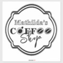 Search for coffee logo stickers Barista